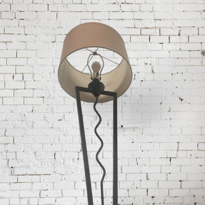 1980s/1990s Post Modern Squiggle Floor Lamp