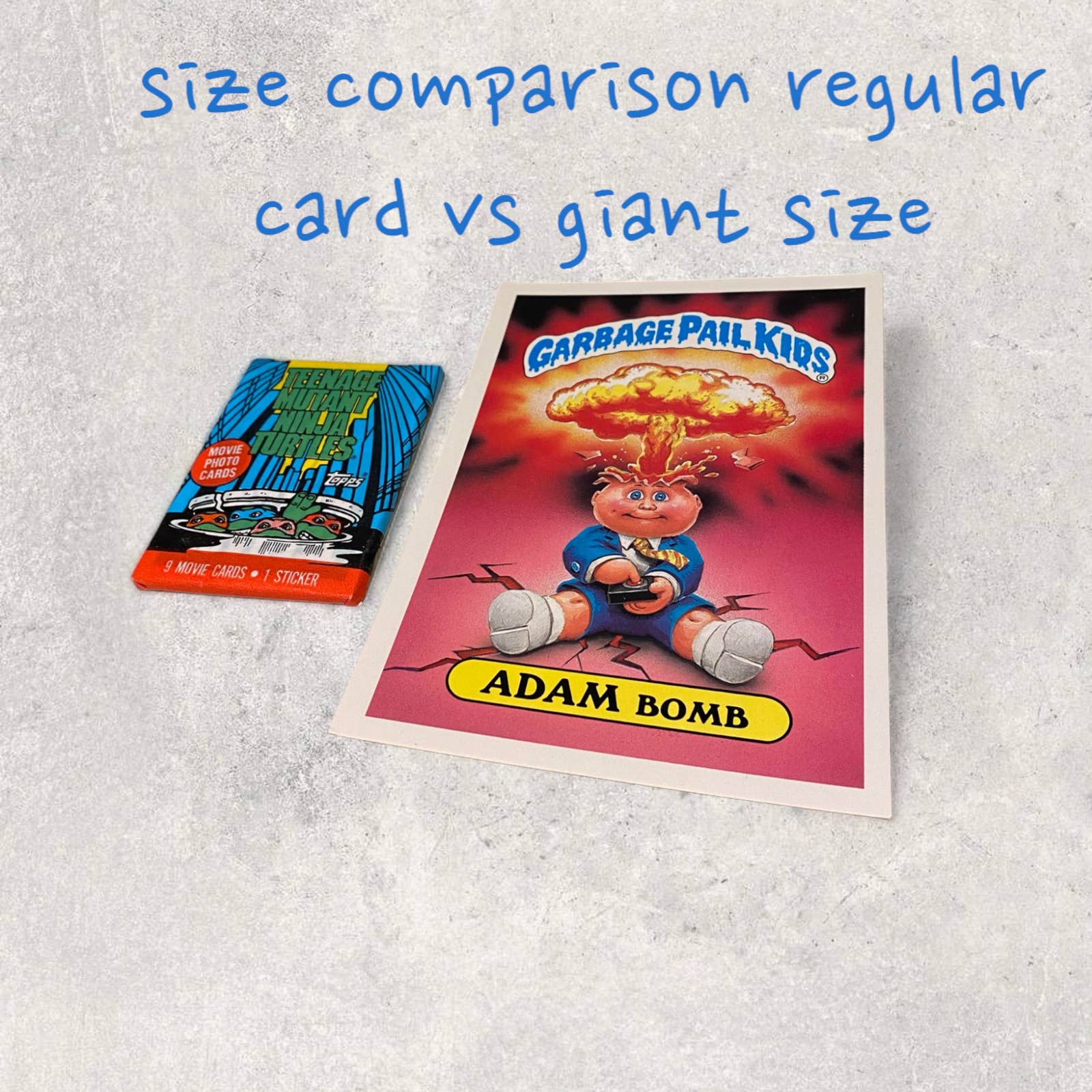 Garbage Pail Giant "Adam Bomb" Card - Midnight Relics
