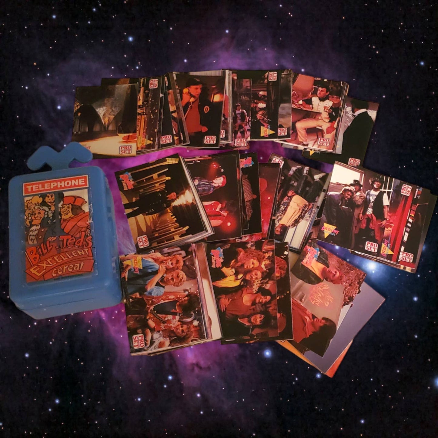 Bill & Ted's Most Atypical Movie Cards Full Set with Novelty Case - Midnight Relics
